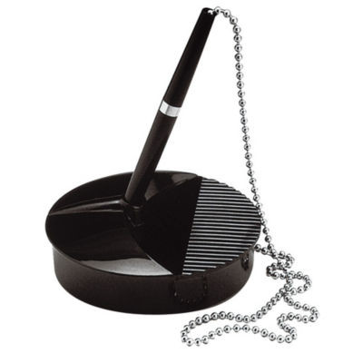 STYLO SUR SOCLE NOIR