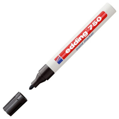 MARQUEUR PEINTURE EDDING 750 NOIR