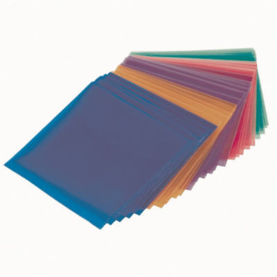 LOT 50 POCH. CD PLASTIQUE COULEUR
