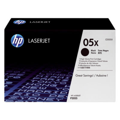 CART LASER HP CE505X NOIR N°05X