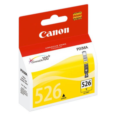 RECHARGE JE CANON CLI526Y JAUNE
