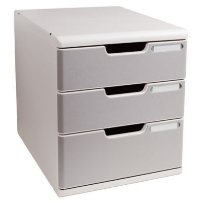 MODULO 3 TIROIRS GRIS