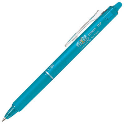 STYLO GEL FRIXION CLICKER 07 TURQUOISE