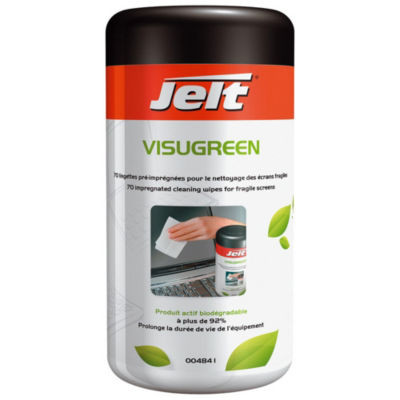 BOITE 70 LINGETTES JELT VISUGREEN