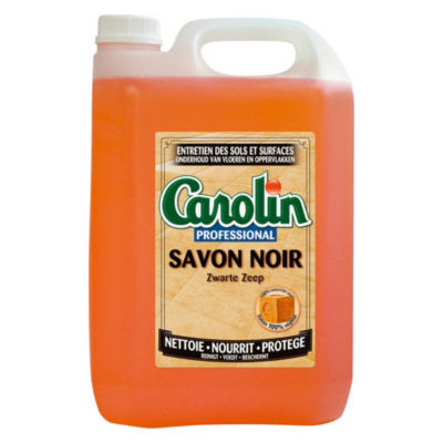 BIDON 5L CAROLIN SAVON NOIR