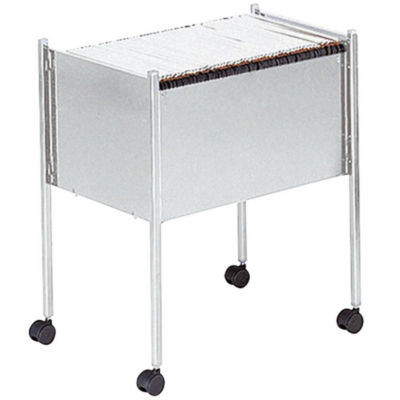 CHARIOT BUDGET DOSSIERS SUSPENDUS GRIS
