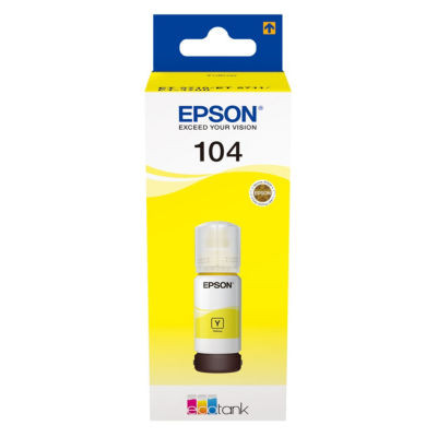 CARTOUCHE EPSON 104 C13T00P440 JAUNE