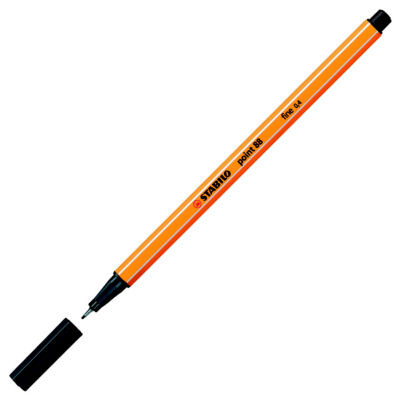 STYLO FEUTRE STABILO POINT 88 NOIR