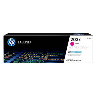 TONER HP 203X CF543X MAGENTA 2500 PAGES