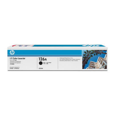 CARTOUCHE LASER HP CE310A 126A NOIR