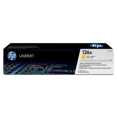 CARTOUCHE LASER HP CE312A 126A JAUNE