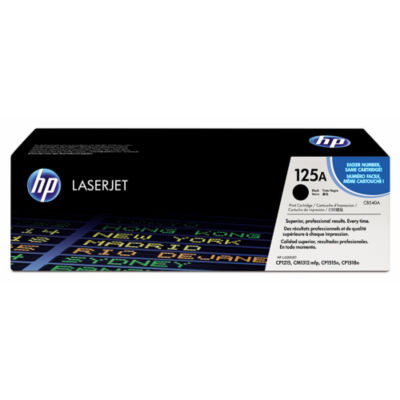 CARTOUCHE LASER HP CB540A NOIR N°125A