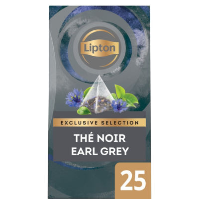 BTE 25 SACHETS ES LIPTON EARL GREY