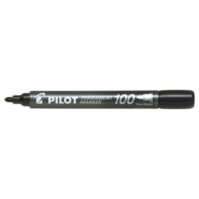 MARQUEUR PERMANENT PILOT 100 NOIR