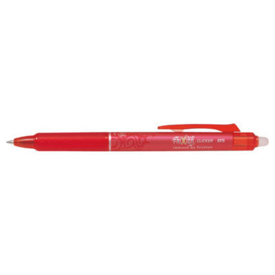STYLO GEL PILOT FRIXION CLICKER 05 ROUGE