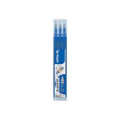 LOT 3 RECHARGES FRIXION CLICKER 0.5 BLEU