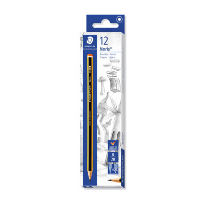 BOITE DE 12 CRAYONS NORIS 120 MINE 2B