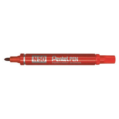 MARQUEUR PERMANENT PENTEL N50 ROUGE