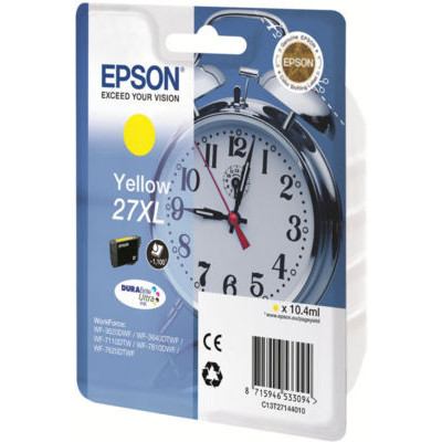 EPSON CART JE N27XL JAUNE 1100P