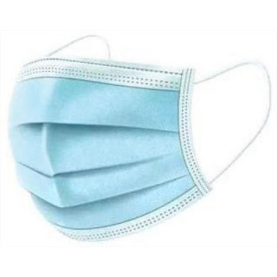 LOT 50 MASQUES CHIRURGICAUX 3 PLIS BLEU