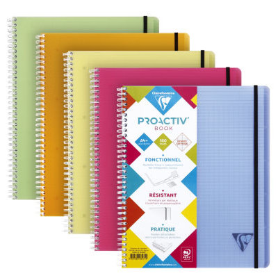 CAHIER PROACTIV'BK LINICO A4+ 160P Q5X5