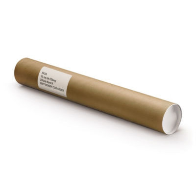 LOT 50 TUBE ROND BRUN 60X430