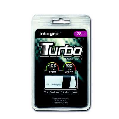 INTEGRAL TURBO 3.0 BLANC 128GB