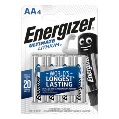 BLISTER 4 PILES LITHIUM ULTIMATE AALR06