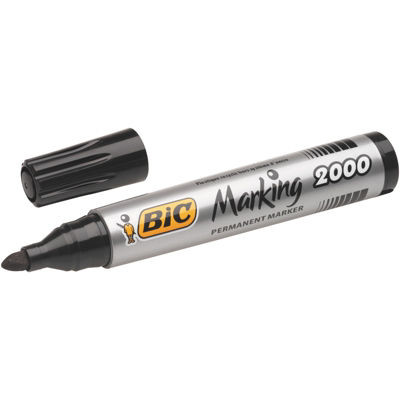 MARQUEUR PERMANENT BIC 2000 NOIR