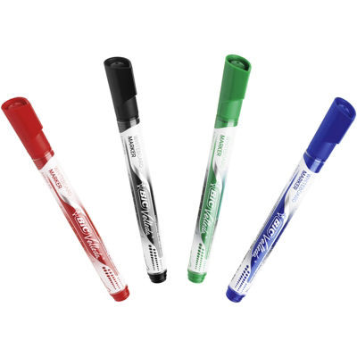 LOT 4 MARQUEURS VELLEDA LIQ INK POCKET