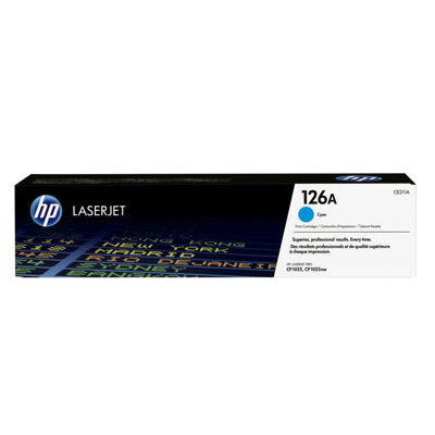 CARTOUCHE LASER HP CE311A 126A CYAN