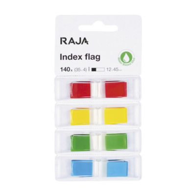 PACK 4X35 MARKERS RAJA ASSORT 12 X 45MM