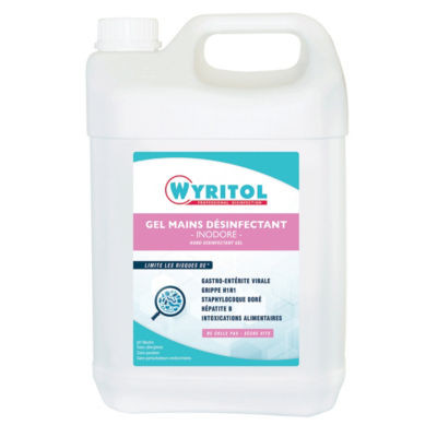 WYRITOL GEL HYDROALCOOLIQUE 5L