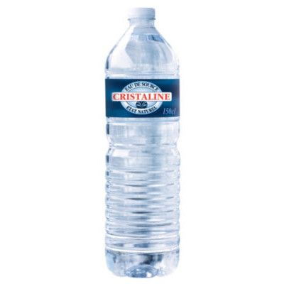 LOT 12 BOUTEILLES CRISTALINE 1,5L