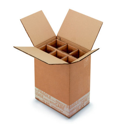 CAISSES POUR 6 BTL 32X22X41
