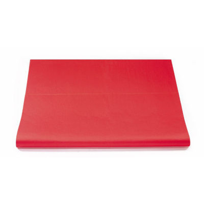 LOT 480 F. PAPIER SOIE ROUGE 50X75