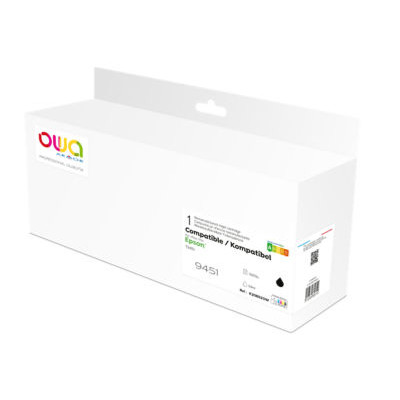 CARTOUCHE OWA COMPAT EPSON T9451 NOIR