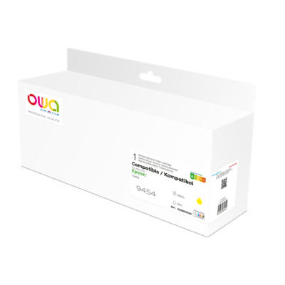 CARTOUCHE OWA COMPAT EPSON T9454 JAUNE