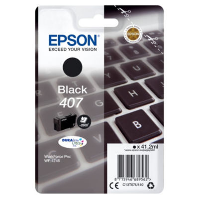 CARTOUCHE JE EPSON 407 NOIR