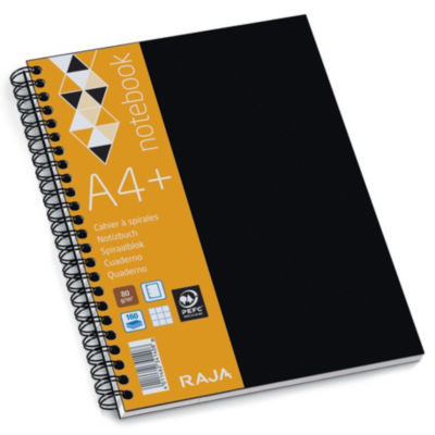 NOTEBOOK RAJA 230X297 4T 160P 80G Q5 PP