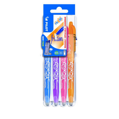 POCHETTE 4 FRIXION BALL BALL 0,7 ASSORT