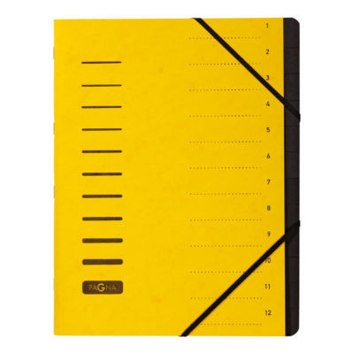 TRIEUR 12 DIVISIONS JAUNE