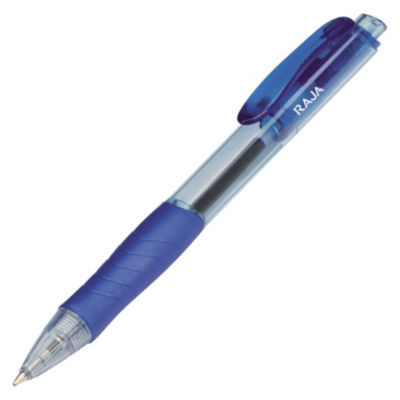 STYLO BILLE RAJA GRIP RT BLEU