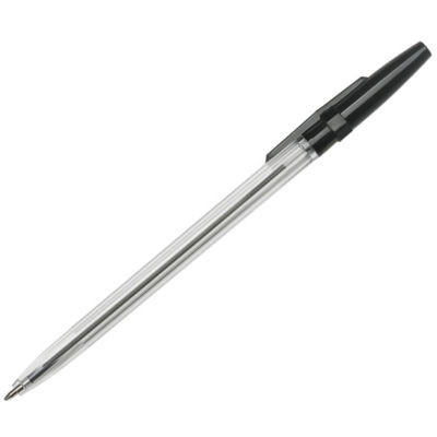 STYLO BILLE BUDGET POINTE MOYENNE NOIR