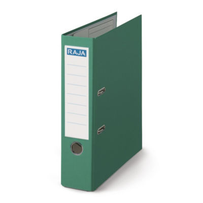 CLASSEUR A LEVIER PP 8CM VERT RAJA