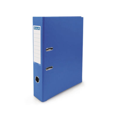 CLASSEUR A LEVIER PP 5CM BLEU RAJA