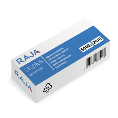 BOITE 5000 AGRAFES 26/6 RAJA
