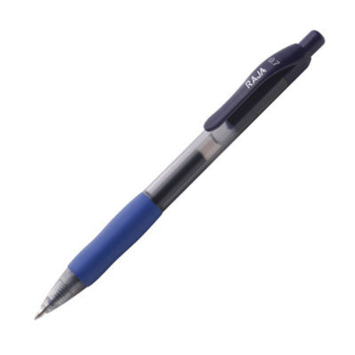 STYLO GEL RETRACTABLE RAJA BLEU