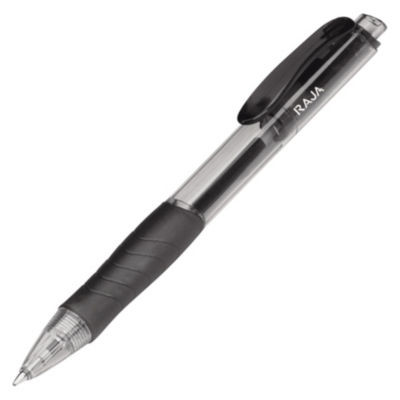 STYLO BILLE RAJA GRIP RT NOIR