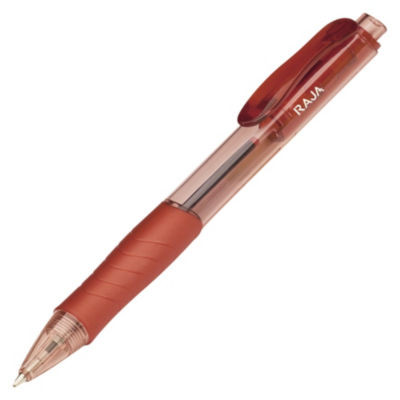 STYLO BILLE RAJA GRIP RT ROUGE